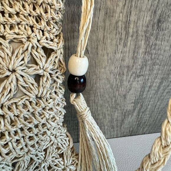 Crossbody Bag Summer Purse Cream Tan Purse New FAST SHIP - Picture 3 of 6